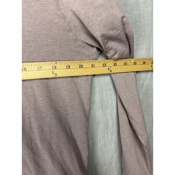 Vuori Halo Performance Hoodie 2.0 Full Zip Womens DreamKnit Umber Heather Pink M - Picture 7 of 8